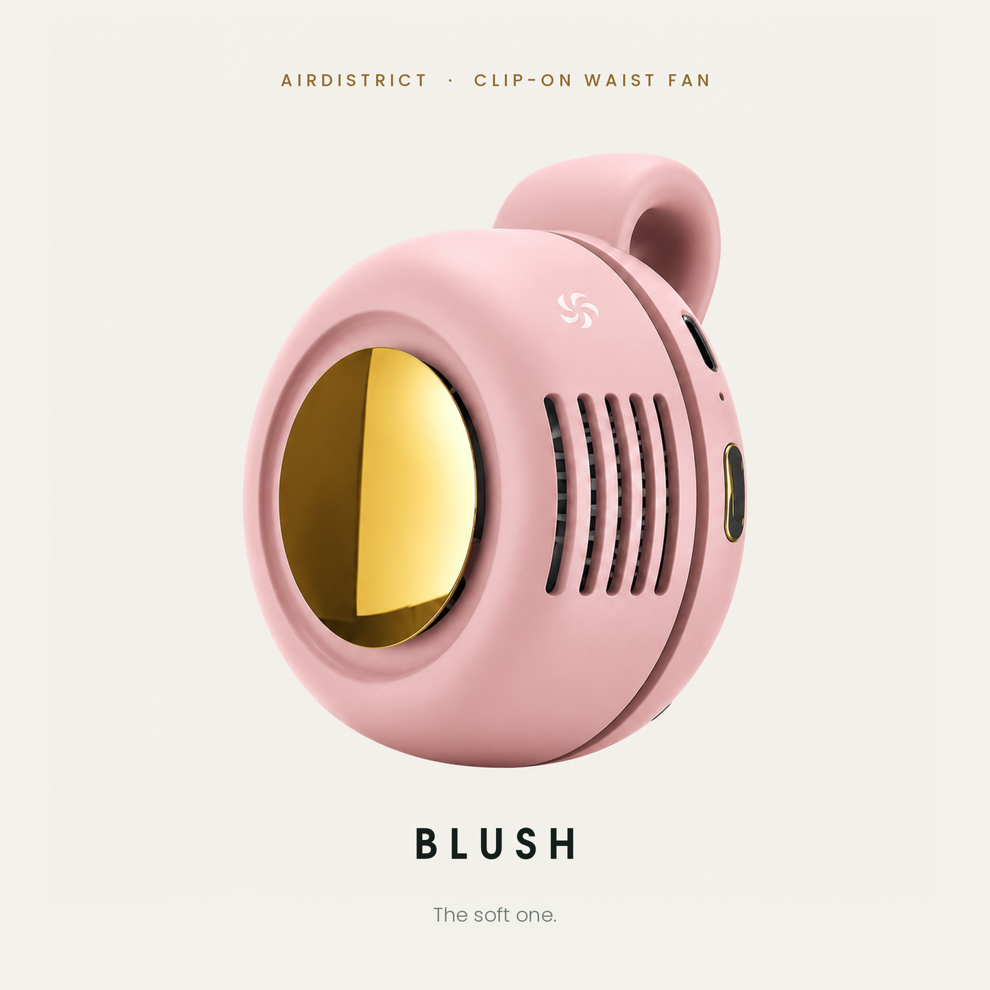 AirDistrict Clip-On Waist Fan